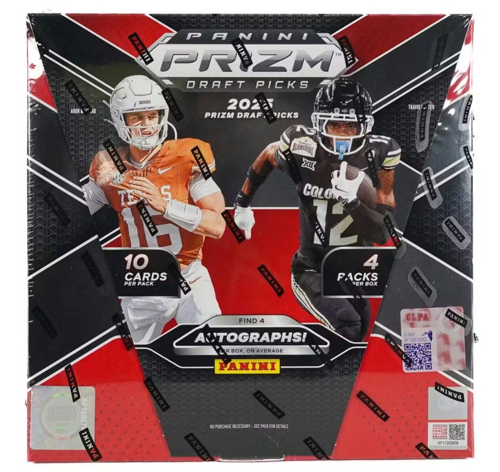 2025 Panini Prizm Draft Picks Football Hobby Box