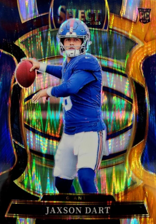 2025 Panini Select Football Hobby Mega Box (Black & Orange Prizm's)