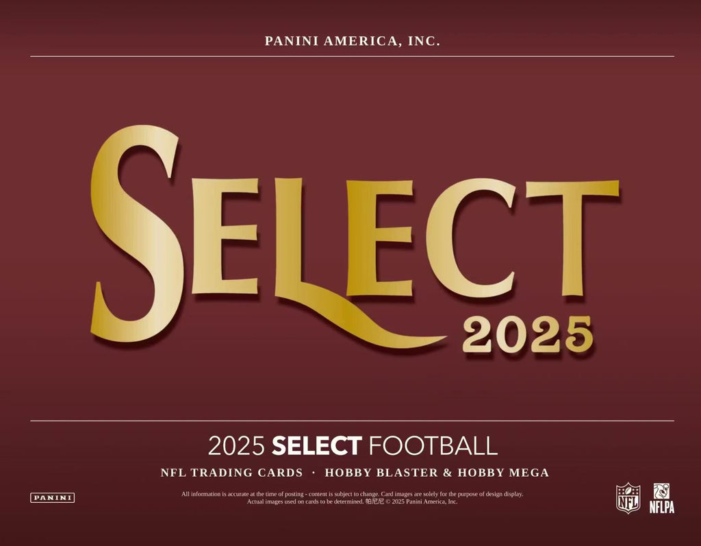 2025 Panini Select Football Hobby Mega Box (Black & Orange Prizm's)