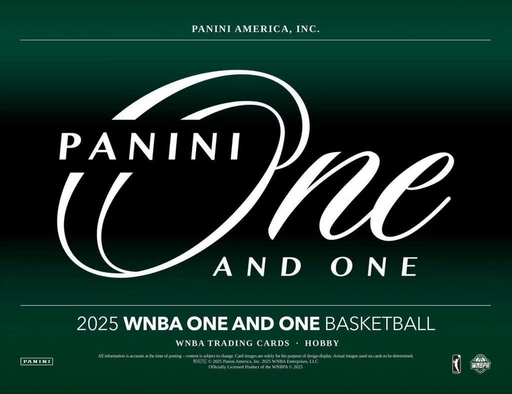 2025 Panini One And One WNBA Hobby Box