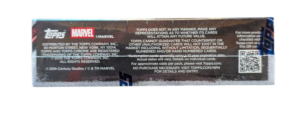 2025 Topps Chrome Deadpool Hobby Box