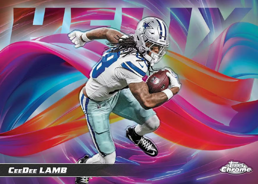 2025 Topps Chrome Football Fanatics Exclusive Mega Box
