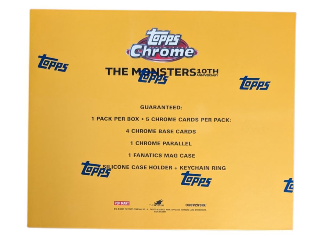 2025 Topps Labubu Chrome Box