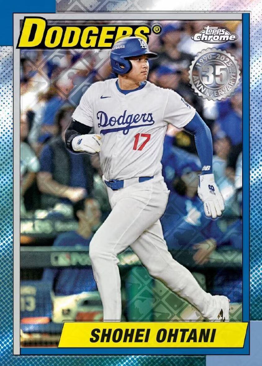 2025 Topps Chrome Baseball Logofractor Edition Box