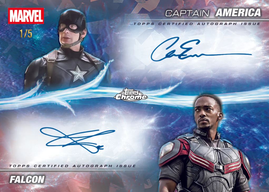 2025 Topps Chrome Sapphire Marvel Studios Hobby Box