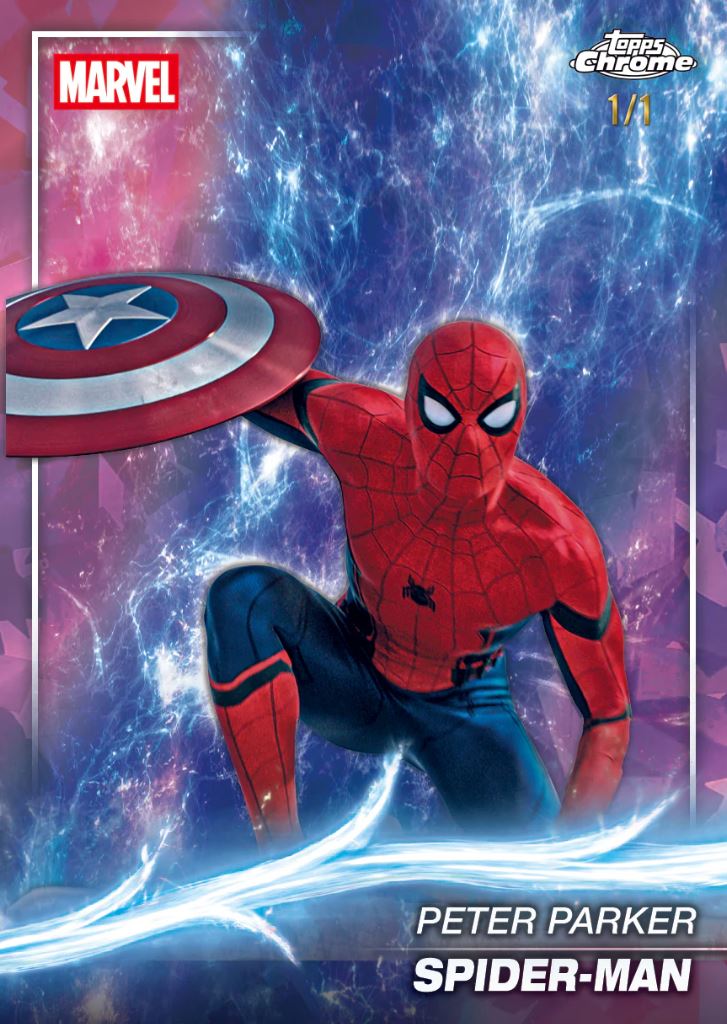 2025 Topps Chrome Sapphire Marvel Studios Hobby Box