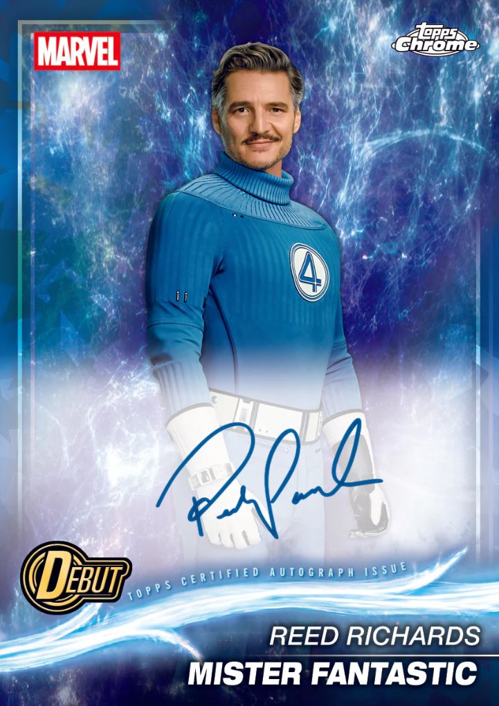2025 Topps Chrome Sapphire Marvel Studios Hobby Box
