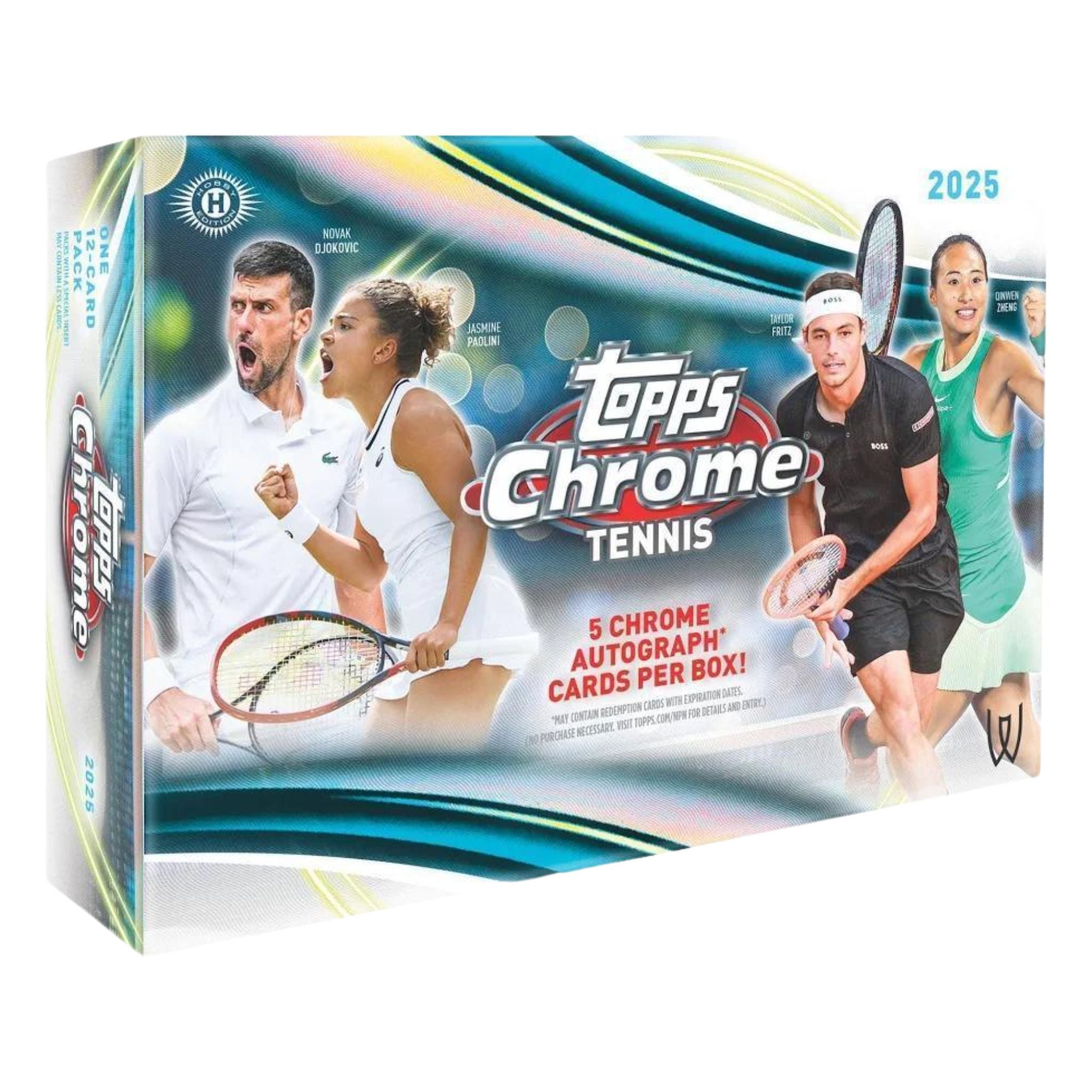 2025 Topps Chrome Tennis Breaker Delight Box