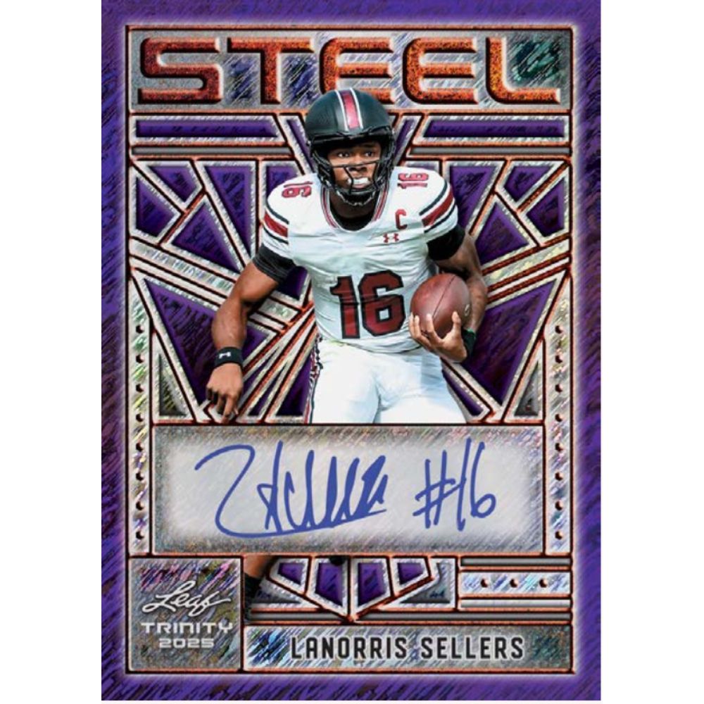 2025 Leaf Trinity Football Jumbo Box