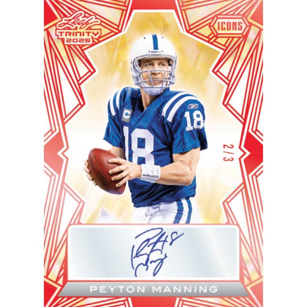 2025 Leaf Trinity Football Jumbo Box