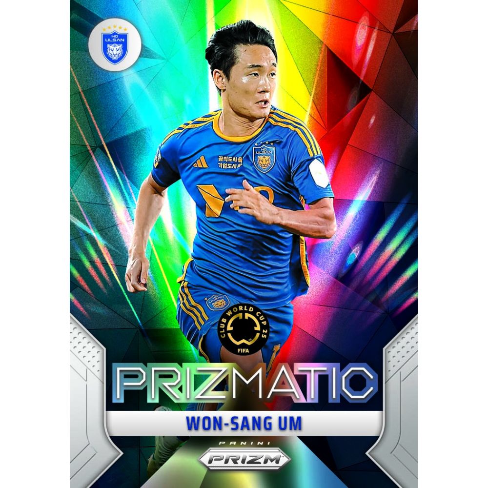 2025 Panini Prizm FIFA Club World Cup Soccer 1st Off The Line Hobby Box