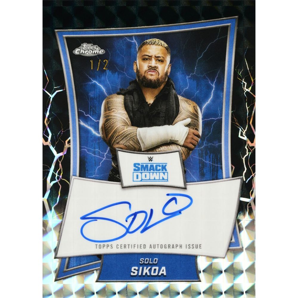 2025 Topps Chrome WWE Delight Box