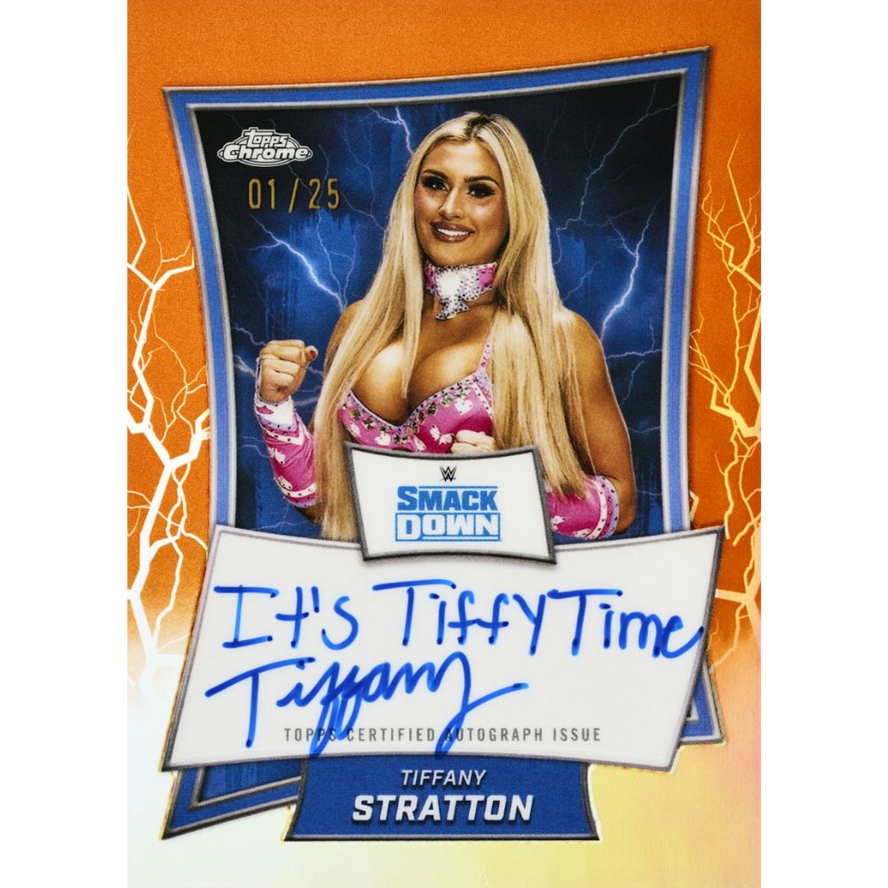 2025 Topps Chrome WWE Mega Box