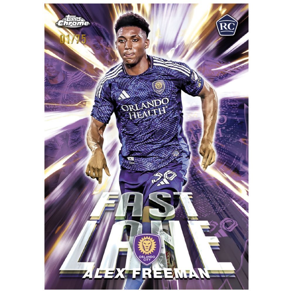2025 Topps Chrome MLS Soccer Hobby Box
