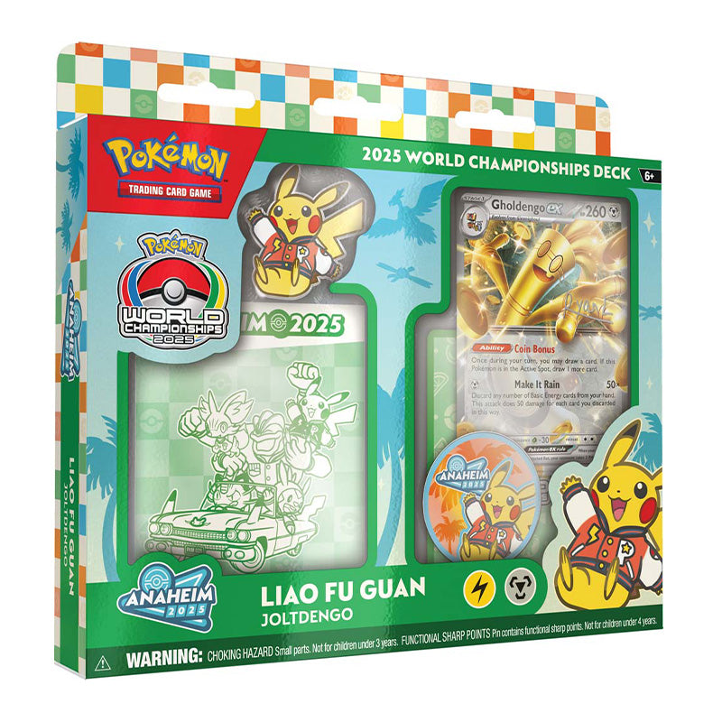 2025 Pokemon TCG World Championships Deck (Set of 4)
