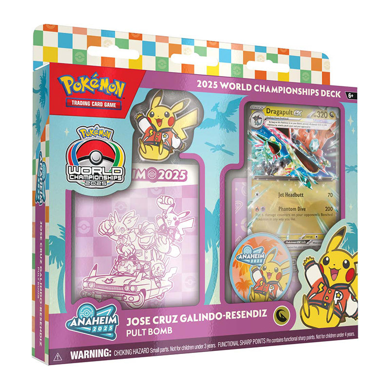2025 Pokemon TCG World Championships Deck (Set of 4)