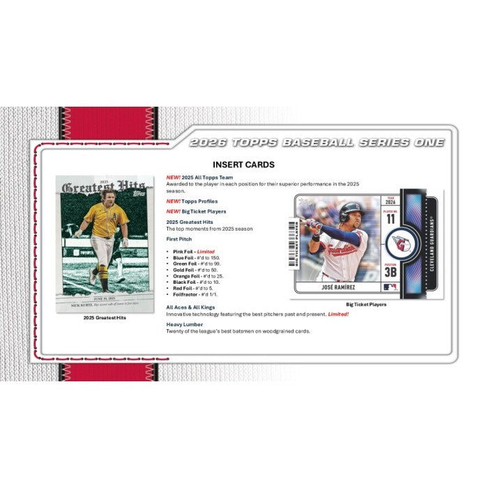 2026 Topps Series 1 Baseball Fat Pack 108-Pack Case