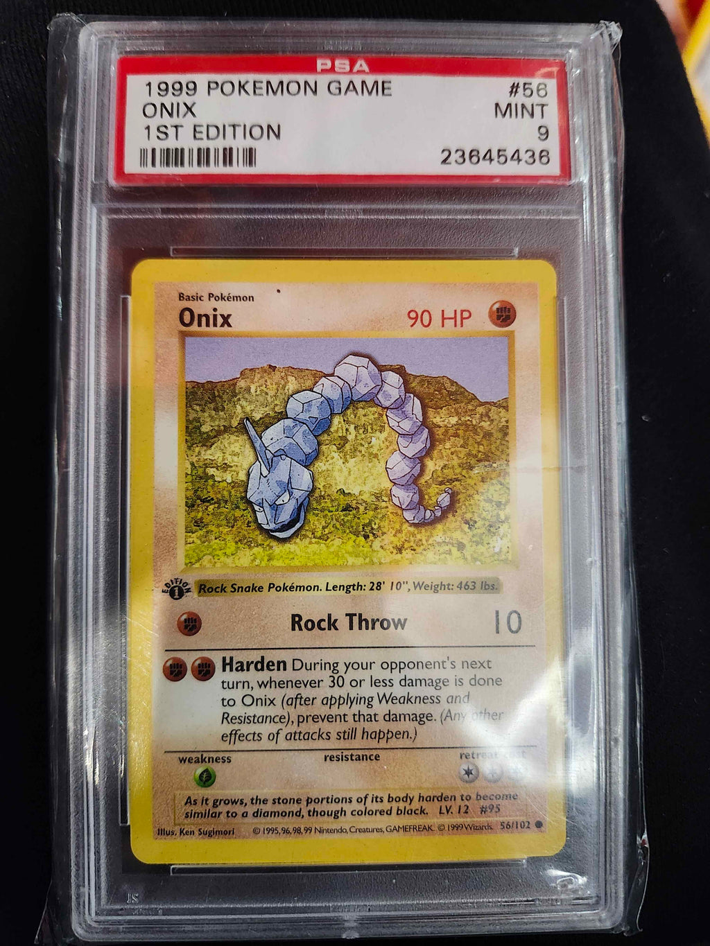 SHADOWLESS 1ST EDITION ONIX PSA 9
