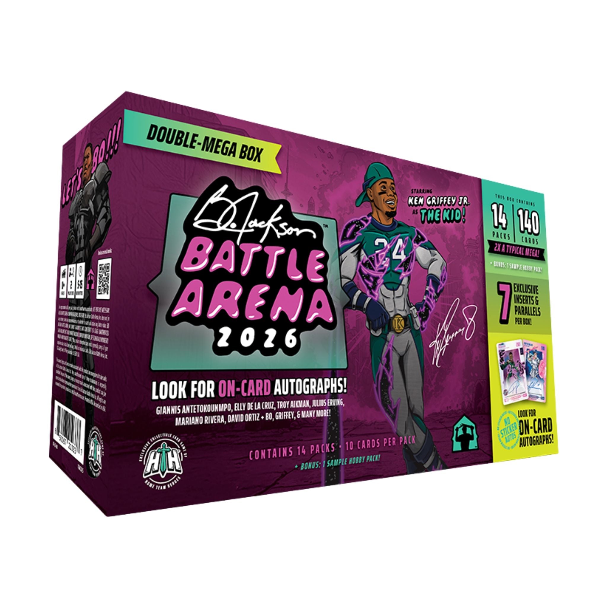 2026 Bo Jackson Battle Arena The Griffey Set Double Mega Box