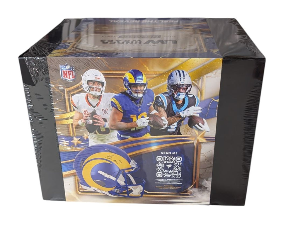 2026 Fanatics NFL Under Wraps Autographed Authentic Full Size Helmet Vol. 1 Box
