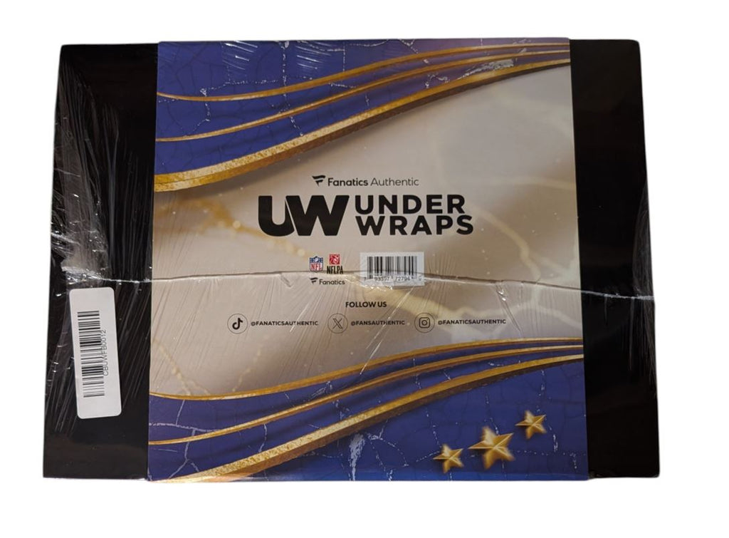 2026 Fanatics NFL Under Wraps Autographed Authentic Full Size Helmet Vol. 1 Box