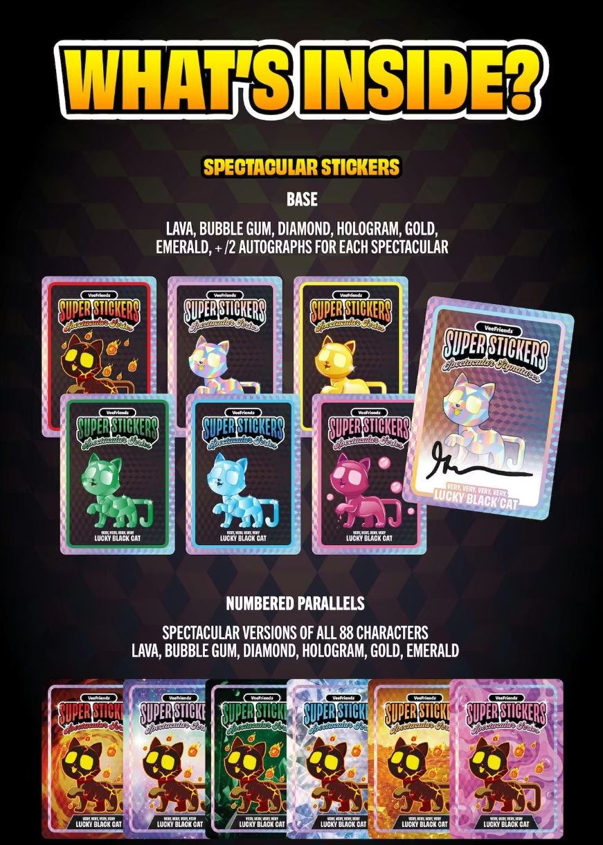 2026 VeeFriends Super Stickers Spectacular Series Box