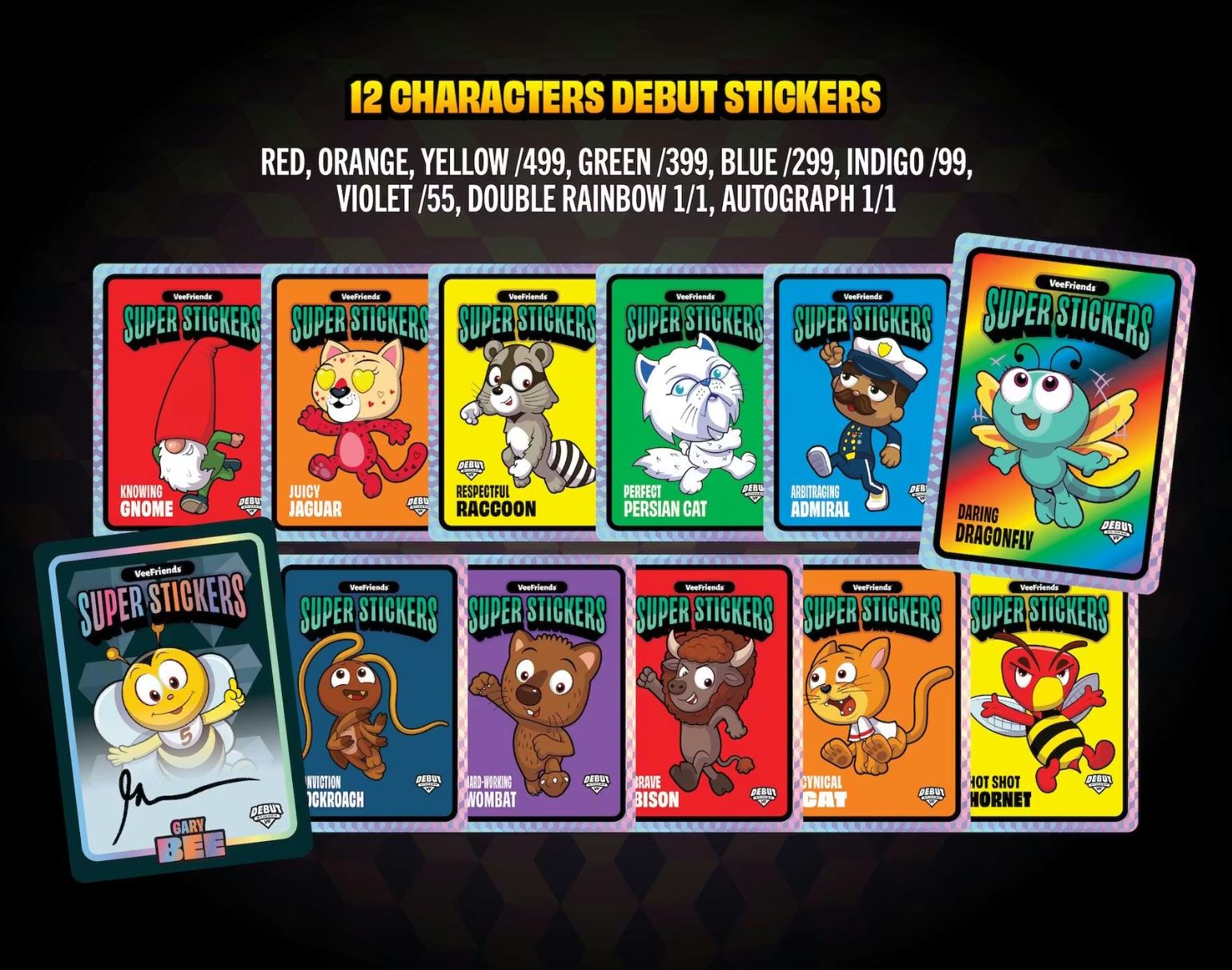 2026 VeeFriends Super Stickers Spectacular Series Box