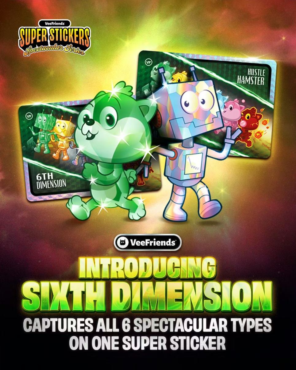 2026 VeeFriends Super Stickers Spectacular Series Box