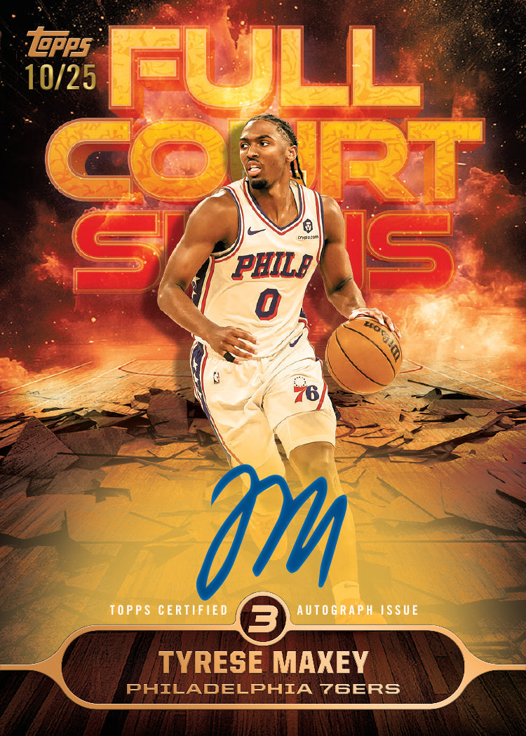 2025-26 Topps Three NBA Basketball Hobby Box