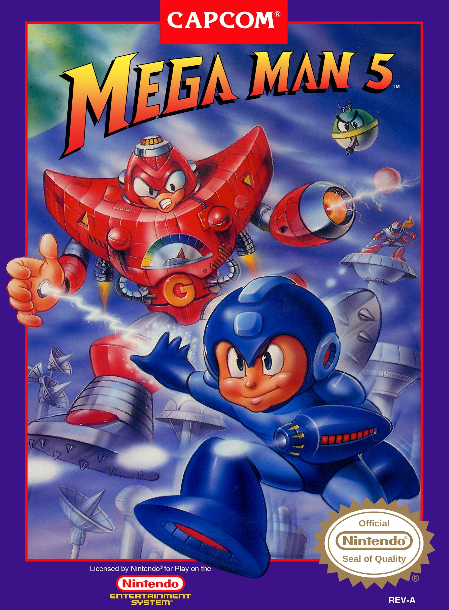 Mega Man 5 - NES