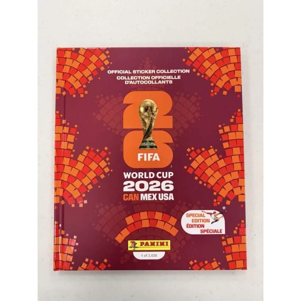 2026 PANINI WC SOCCER STICKER ALBUMS HARDCOVER