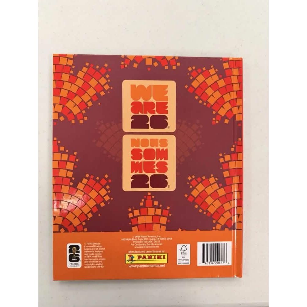 2026 PANINI WC SOCCER STICKER ALBUMS HARDCOVER