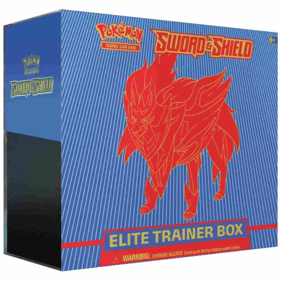 Pokemon Sword & Shield Zamazenta Elite Trainer Box