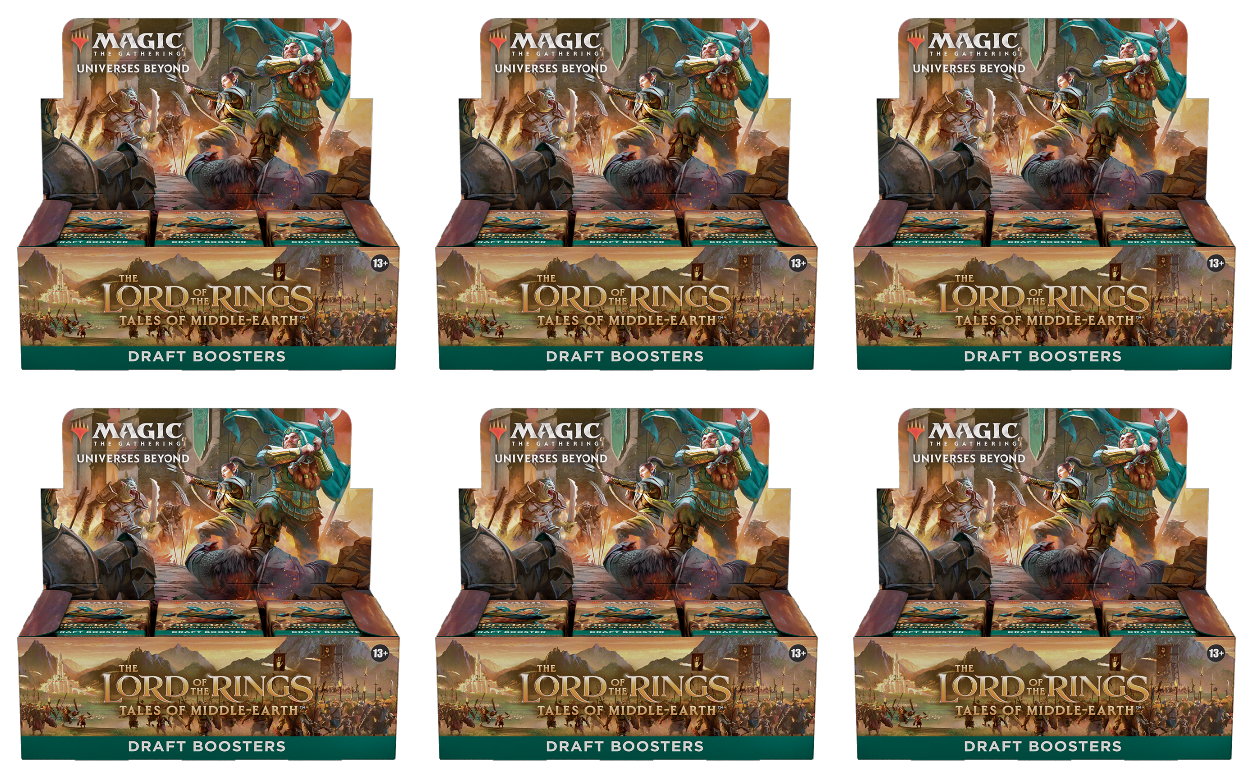 Der Herr der Ringe: Geschichten aus Mittelerde - Draft-Booster-Display