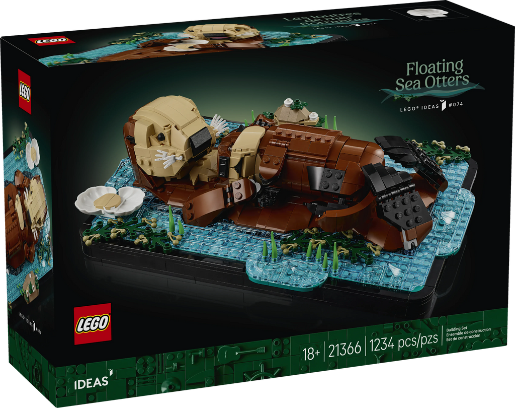 LEGO® Ideas Floating Sea Otters 21366
