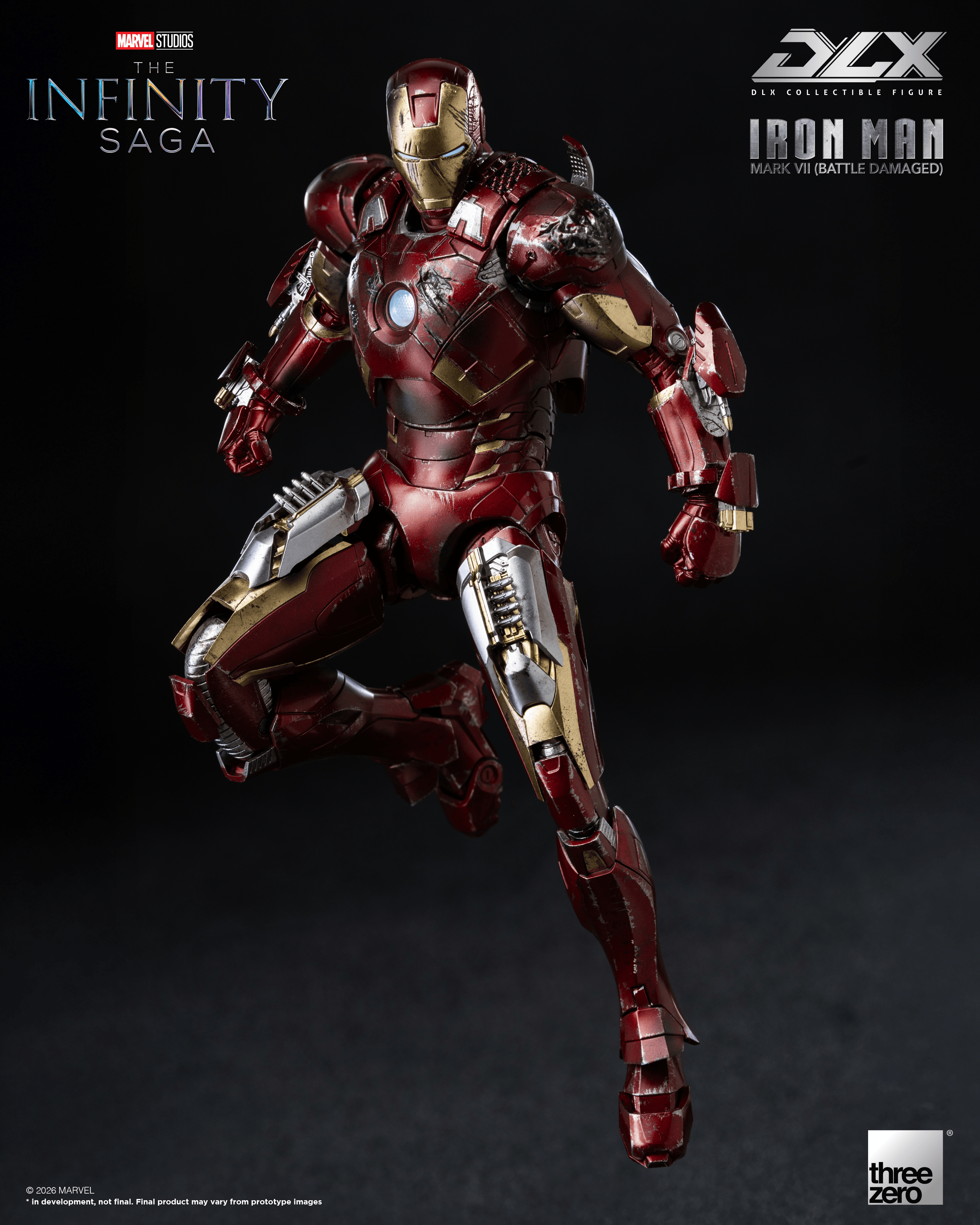 DLX Iron Man Mark 7 (Battle Damaged)