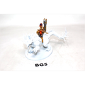 Warhammer Dwarf Fyreslayers Auric Runefather on Magmadroth BG5