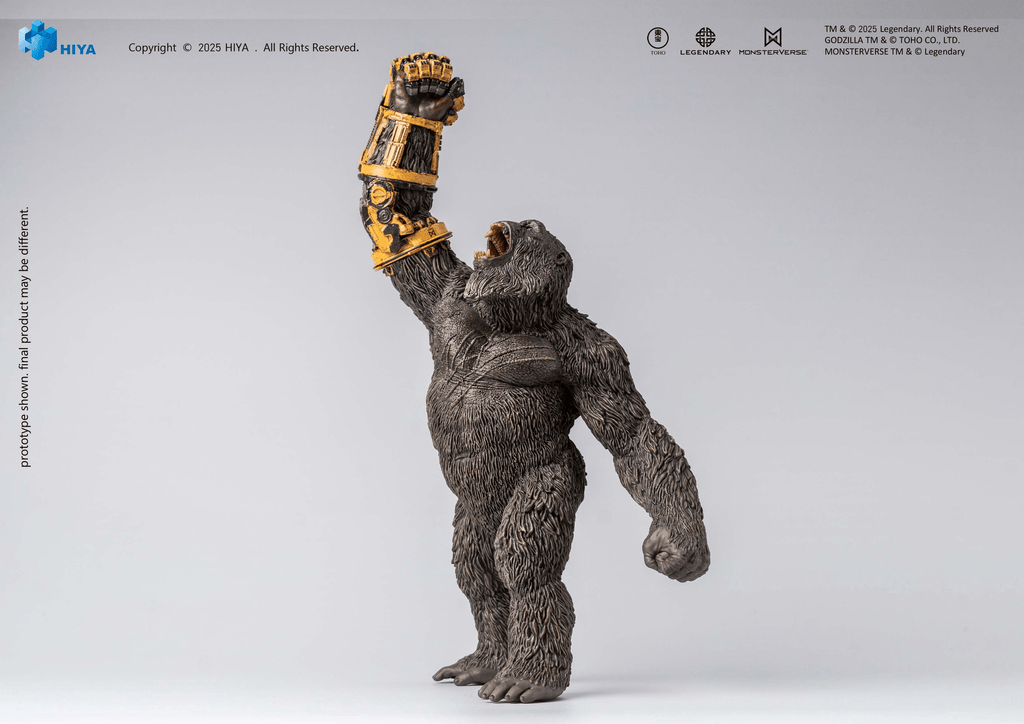 HIYA Stylist Series None Scale 8.7 Inch Godzilla x Kong The New Empire Kong B.E.A.S.T. Glove Version PVC statue