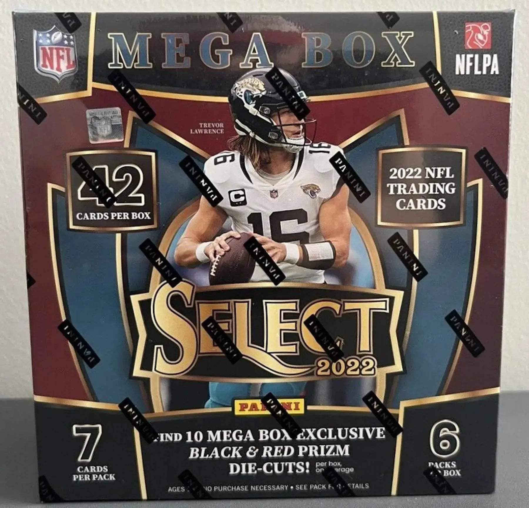 2022 Panini Select Football Mega Box (Black & Red Die-Cuts!)