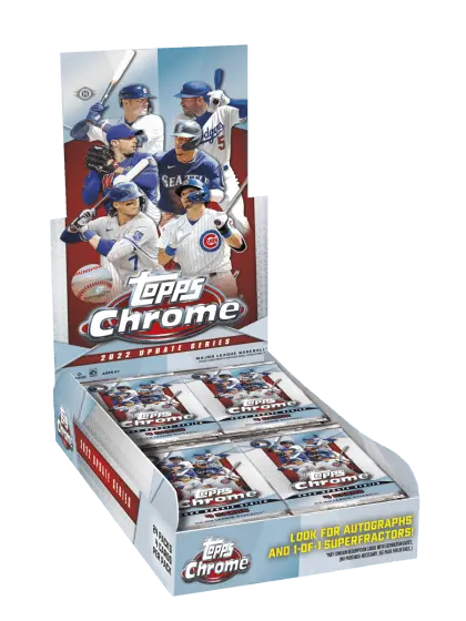 2022 Topps Chrome Updates Baseball - Hobby Box