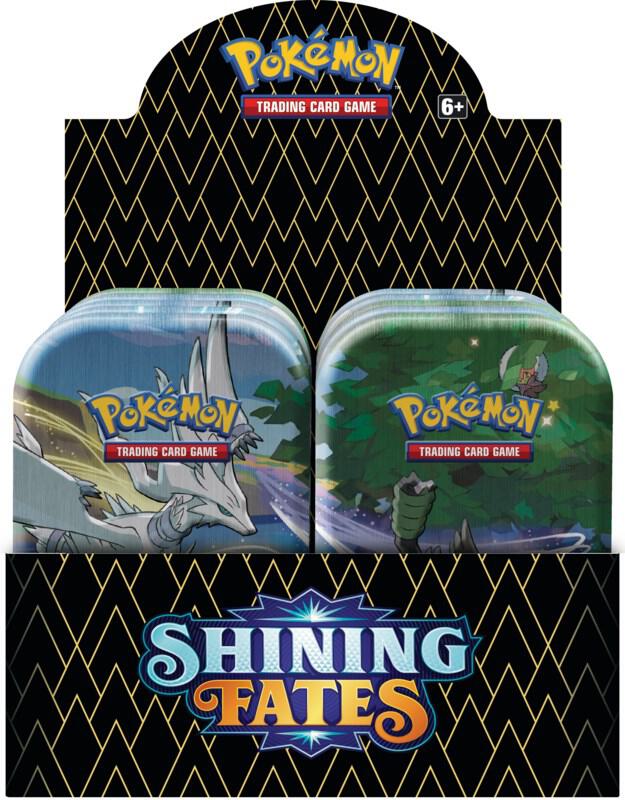 Pokemon Shining Fates Mini Tin Display