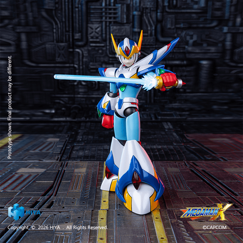None Scale 6 Inch Mega Man X series X Falcon Armor Version Action Figure