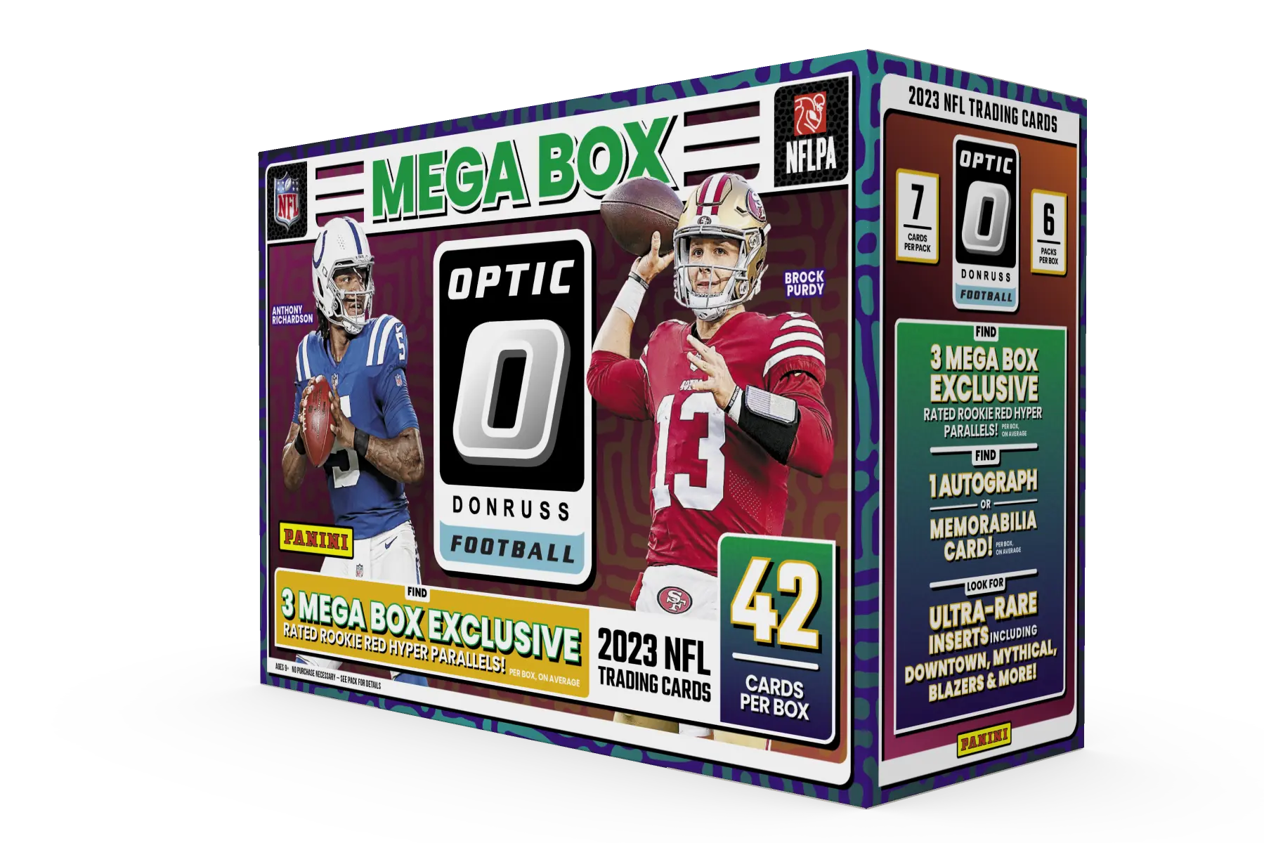 2023 Panini Donruss Optic Football Hobby Mega Box (Red Hyper Parallels)