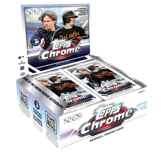 2023 Topps Chrome Baseball Jumbo Hobby Box