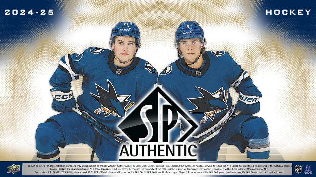 2024-25 Upper Deck SP Authentic Hobby Pack (5 Packs a Lot)