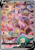 Espeon V (Alternate Full Art) - SWSH07: Evolving Skies (SWSH07)