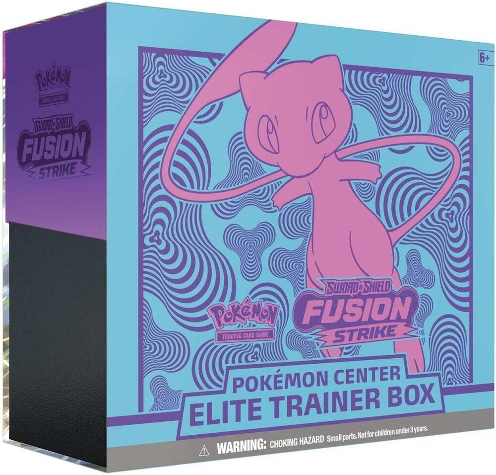 Pokemon - Sword and Shield - Fusion Strike  - Pokemon Center Exclusive - ETB - Elite Trainer Box