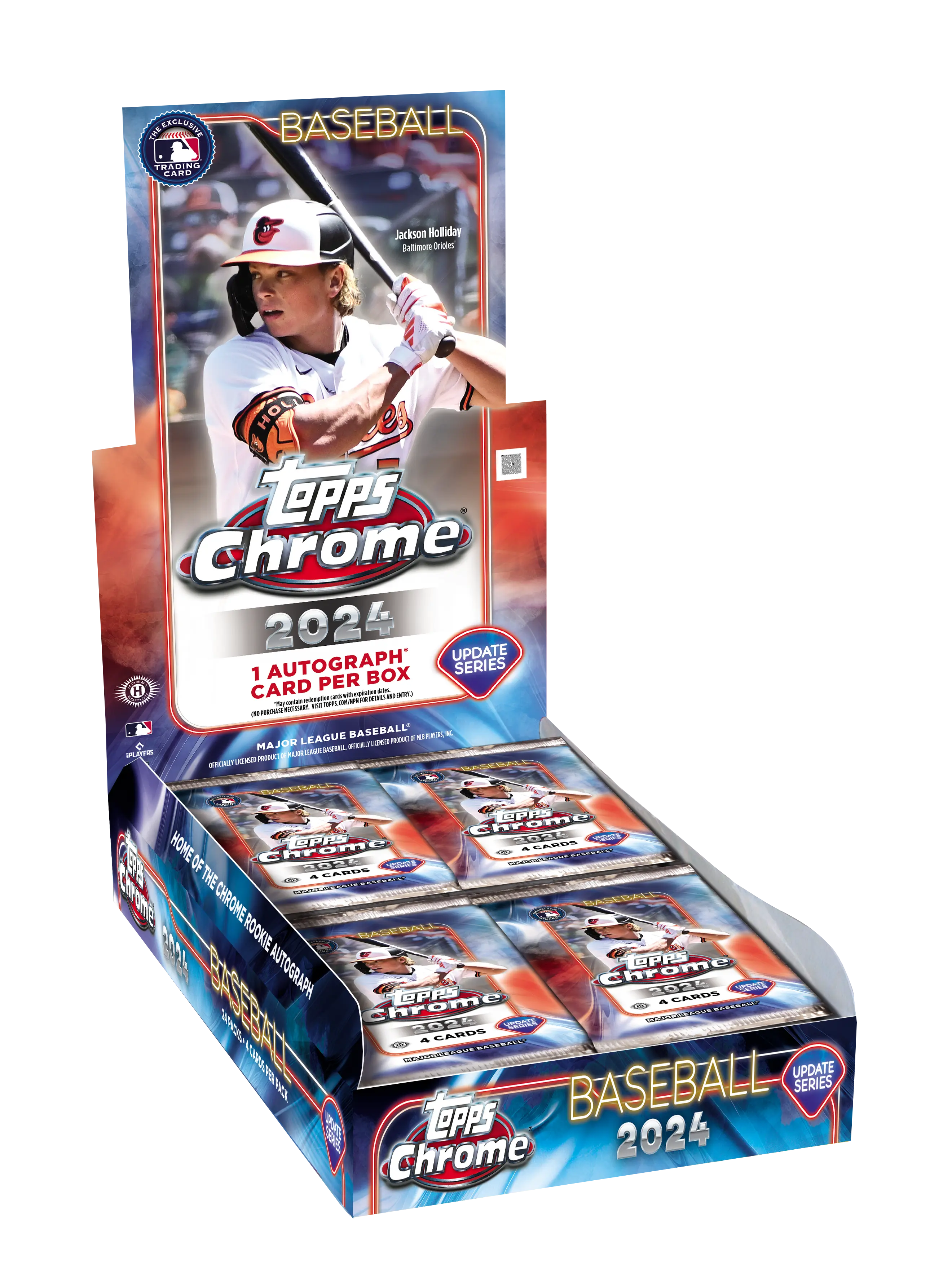 2024 Topps Chrome Update Series Baseball Hobby Box