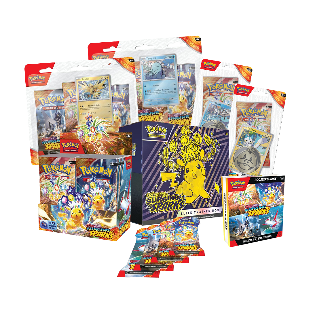 Pokemon Surging Sparks Release Day Bundle