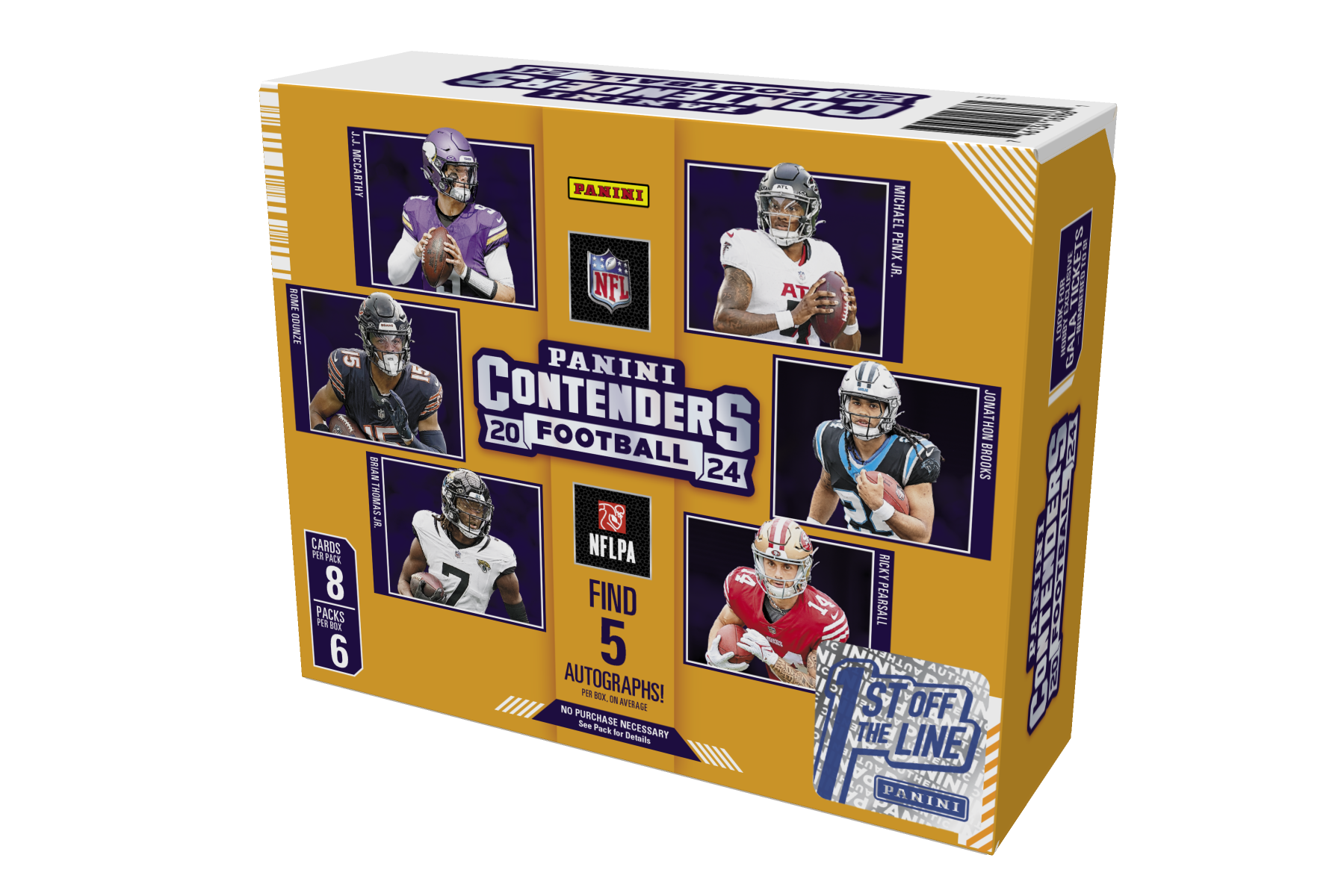 2024-25 Panini Contenders NFL Football First Off The Line Hobby Box (FOTL)
